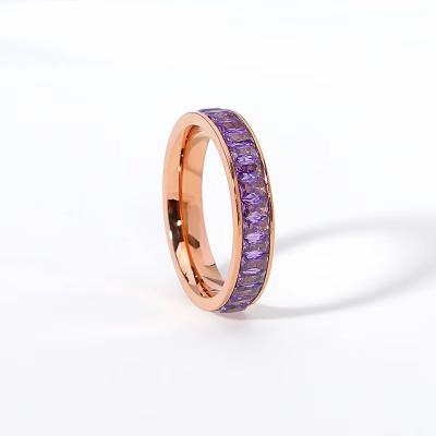 China Don't Rub Off Special Brand Fashion Stainless Steel Rings Design Multiple Color Gold Ring Designs For Girls for sale