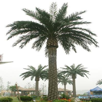 China Factory Wholesale Eco-friendly Decorative Simulation Palm Plastic Artificial Coconut Tree for sale