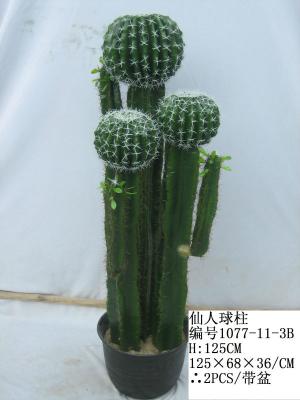 China High Quality Home Artificial Cactus Green Bonsai Tree Ornamental Plants Wholesale for sale