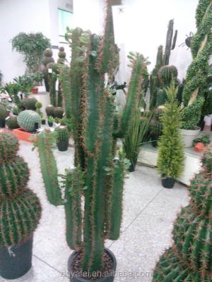 China Yafei Artificial Hot Selling Easily Assembled Plastic Cactus Plant for sale