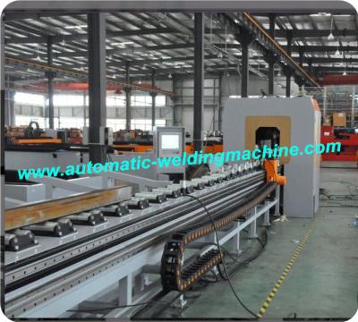 China Cortadora del CNC del plasma de 4 AXIS para el tubo del rectángulo/el acero cuadrados del ángulo en venta