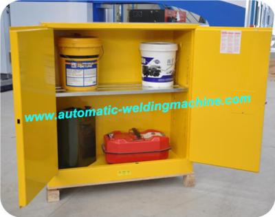 China Acid Corrosive Fire Resistant File Cabinet Safety Yellow For Filing Data for sale