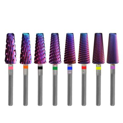 China Small Stainless Steel Barrel Carbide Nail Bit Fm For Manicure And Pedicure for sale