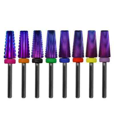 China High Quality Stainless Steel Round Lid Barrel Small Cross Cut Reuse Carbide Tungsten Nail Drill Bit for sale