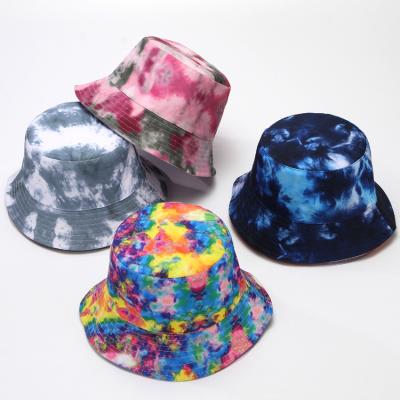 China Sun Protection Spring Summer Wide Brim Basin Hat Custom Design Logo Cool Printing Sunshade Sunscreen Cotton Fisherman Hat Bucket Hat for sale