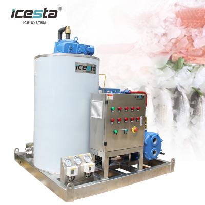 China Factory Good Quality Seafood Automatic Commercial Seawater Small Flake Ice Machine Directly With Manufacturer Price for sale