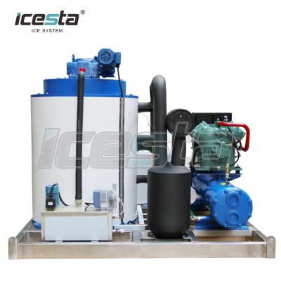 China Industrial ICESTA 5000kgs 5 ton flake ice machines for sale for sale