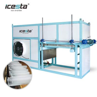 China 1ton commercial 2 3 ton block ice machine industrial direct cooling crusher of block ice factory for ice making milk cooling for sale