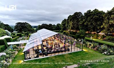 China Liri  Aluminum Orangery Tent  with strong snow loading for outdoor wedding event for sale