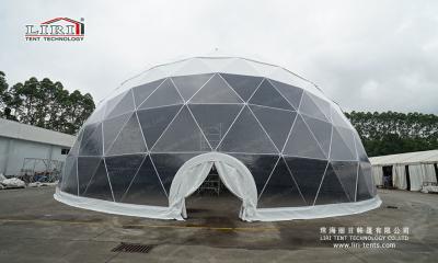 China Lightweight Transparent Geodesic Dome Tents For show for sale