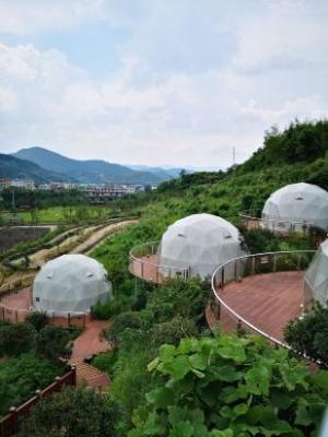 China Waterproof Geodesic Dome Tent of 6m diameter ,Half Dome Tent, hotel tent for accommodation for sale