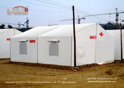 China Small tent with PVC cover and aluminum frame used for disaster relief Tents for sale