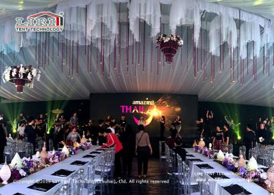 China luxury wedding tents 20*50m with Pvc cover and aluminum frame for sale for sale