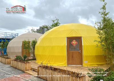 China Geodesic Ellipsoid Glamping Tent Series 7x4.8m Used As Resort Hotel for sale