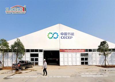 China Big Industrial Tent Structures With aluminum frame and ABS sidewalls for sale