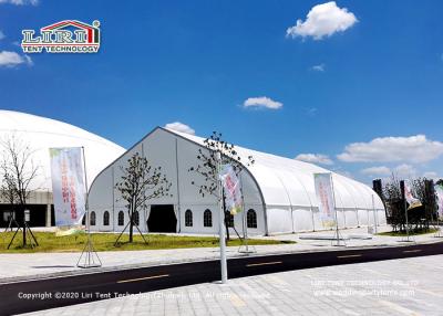 China Liri Big Curve Aluminum Tent  with strong snow loading for outdoor sports event for sale