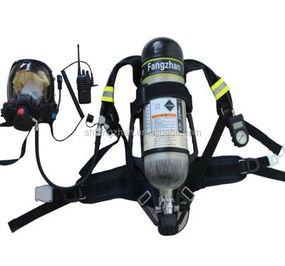 China Fire Fighting Work Mask, Open Circuit Positive Pressure Oxygen Supply Apparatus, Oxygen Respirator for sale