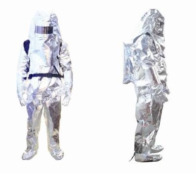 China Anti-Static Aluminum-Clad Fire Resistant Film Suit for sale