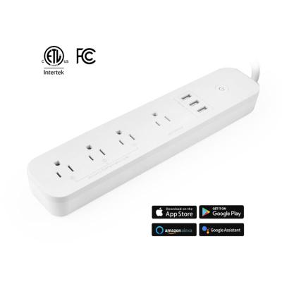 China Google Alexa Amazon Home USA Tuya USB Residential / Multi-Purpose Charger Smart Wifi Socket Extension With USB Port for sale