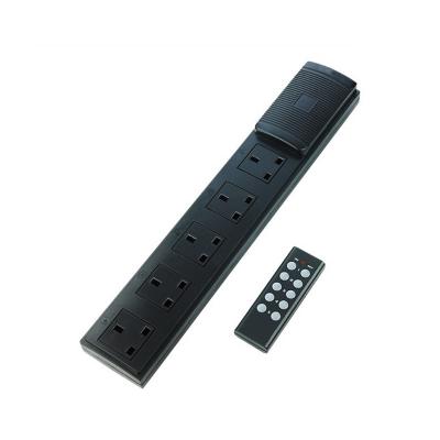 China New 5 Way Remote Control Power Strip Residential / General Purpose Smart Extension Socket for sale