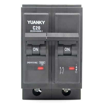 China din rail smart miniature circuit breaker mcb dz47 mcb nc100h circuit breaker dz47z-63 mcb en venta