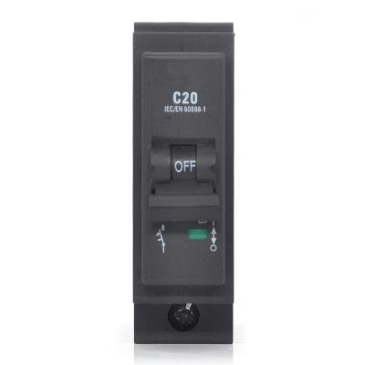 China 240/415V AC Mcb Mini Circuit Breaker 50/60hz Rated Frequency Suitable For Hospital zu verkaufen