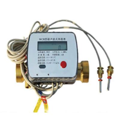 China Digital High Accuracy Smart Water Flow Meter Ultrasonic Measurement Paired Temperature Sensor And Calculator zu verkaufen