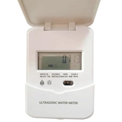 China Prepaid Residential Smart Water Flow Meter Ultrasonic Method Max 1.6 MPa Working Pressure for sale