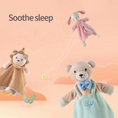 China PORTABLE Doll Sleep Toy Baby Comfort Towel Can Be Chewed Into Mouth Super Soft Baby Blanket For Newborns for sale