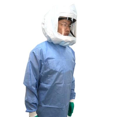 China Good Quality Hospital Medical Personal Protection Full Face Helmet Equipment for sale