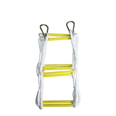 China High Quality Safety Portable Rescue Escape Hot Sale Okefire Folding Ladders Climbing Rope Ladder Amazon for sale