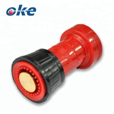 China Garden Fire Fighting Water Spray Mist Fire Hose Reel Nylon Nozzle Okefire for sale