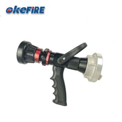 China OKEFIRE Fire Safety Fire Fighting Pistol Handle Adjust Flow Nozzle Grib for sale