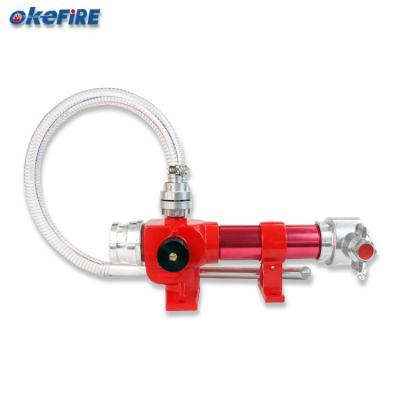 China Fire Fighting Rescue Rescue Okefire Firefighting Hose Nozzle With Brass Fixed Base for sale