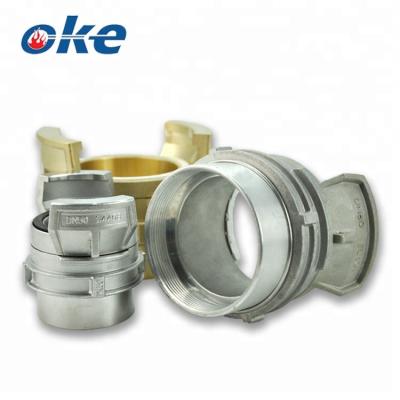 China Connect Pipes French Okefire Type Female Pipe Coupling With Closure Ring for sale