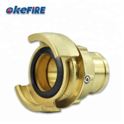 China Connect Pipes Okefire Brass And Pipe Nor Aluminum Coupling for sale