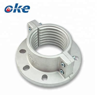 China Connect Pipes Aluminum Okefire Clamp Safety Pipe Clamp for sale