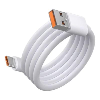 China Mobile Phone 6A 66W USB Type C Super Fast Cable For Huawei Mate 40 50 Xiaomi 11 10 Pro For  R17 Fast Charging USB C Charger Cable Data Cord for sale