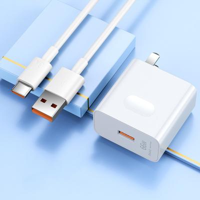 China Mobile Phone For HUAWEI Charger 66W EU/US Fast Charge Adapter Travel SuperCharge USB 6A Type C Cable For P50Nova10 8 9Pro Mate 40 Pro + for sale