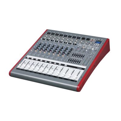 China Professional 24Bit DSP Voice Line 8 Tier Console Audio Mixer For Public Address System for sale