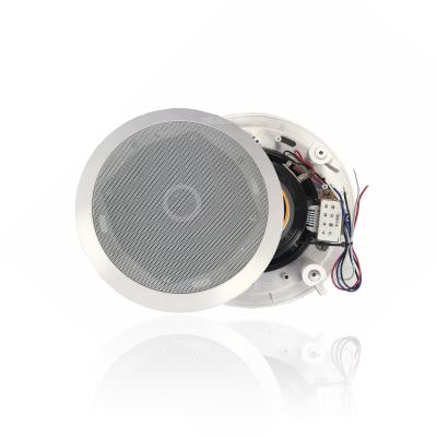 China PA system CLS-717B design professional audio coaxial treble video speaker ceiling speaker mini for sale