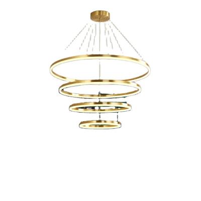 China Europe Pendant Light Fixtures For High Ceilings Modern Luxury Copper Lamp Pendant Light for sale