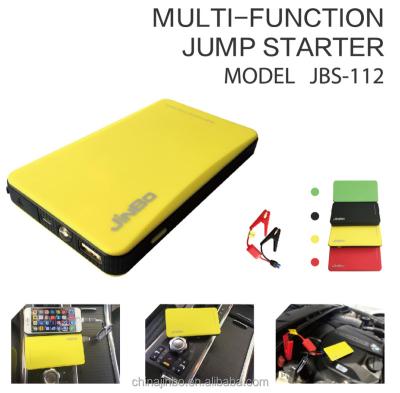 China JBS-112 8000mAh Multifunctional Igniting 12V Car Jump Starter 135*75*15mm for sale