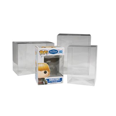 China Pop-Funko Recyclable Clear Protector Case PET Plastic Transparent Display Packaging Box for sale
