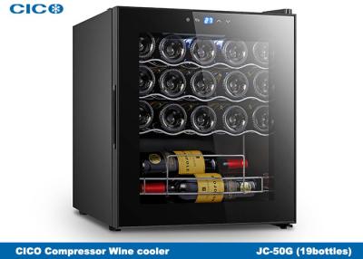 China Integrated 24 Inch Semiconductor Electric Wine Cooler Customized Size for sale