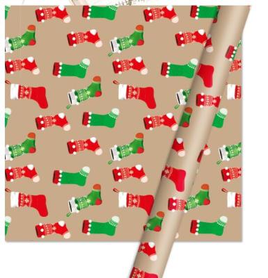 China Eco-firendly Hongmei AR010 Wholesale Custom Flower Christmas Gift Wrapping Paper for sale