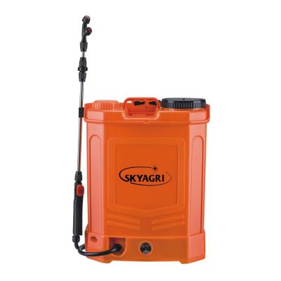 China Hotels 20l pp tank portable battery operated electric hand pesticide garden sprayer for sale