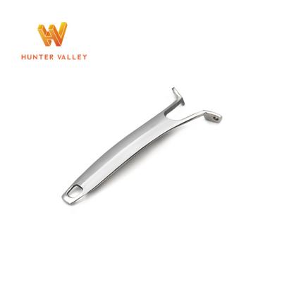 China HV-H327 HANDLE high quality minimalist style with smooth lines molding pot/cookware handle/stainless steel 304 stainless steel lids for sale