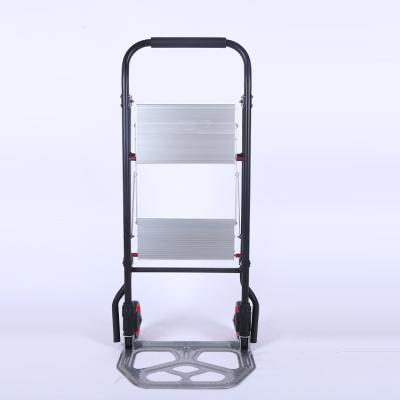 China Durable KT-2321FI 2-1 Scale Cart Portable Folding Aluminum Cart Hand Truck for sale