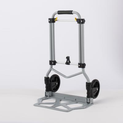 China KT-2121FS Durable Stainless Steel Hot Selling Trolley Aluminum Folding Hand Luggage Trolley Trolley for sale